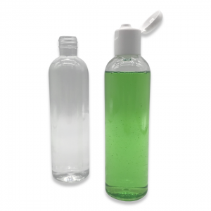 24-415 - Tall Boston Round - 8.5oz - Clear Image