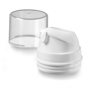 Pearl Airless Dispenser White - 100ml - Made in Europe Image